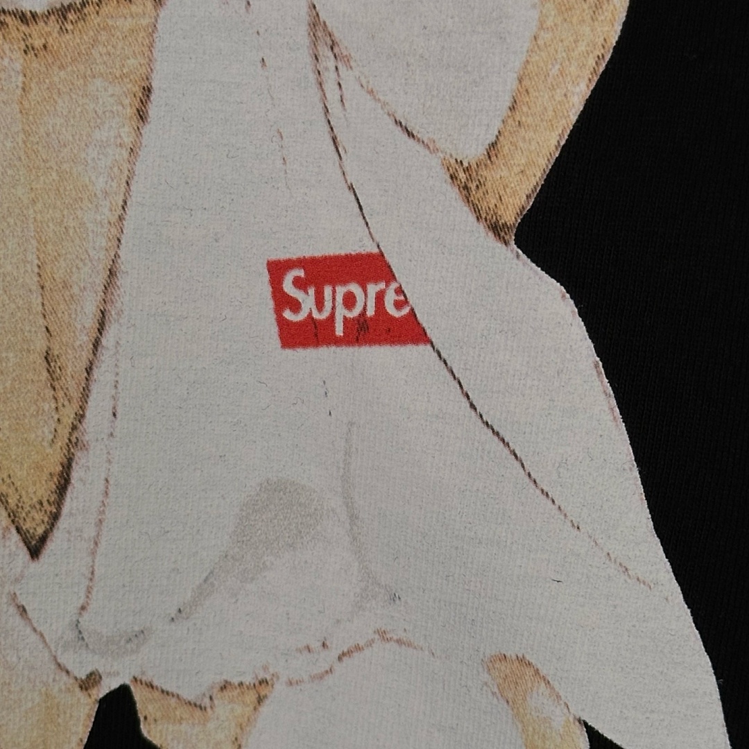 Supreme 138 SS25 BEAR TEE Small T Print Short Sleeve Black White S-XL - Image 21
