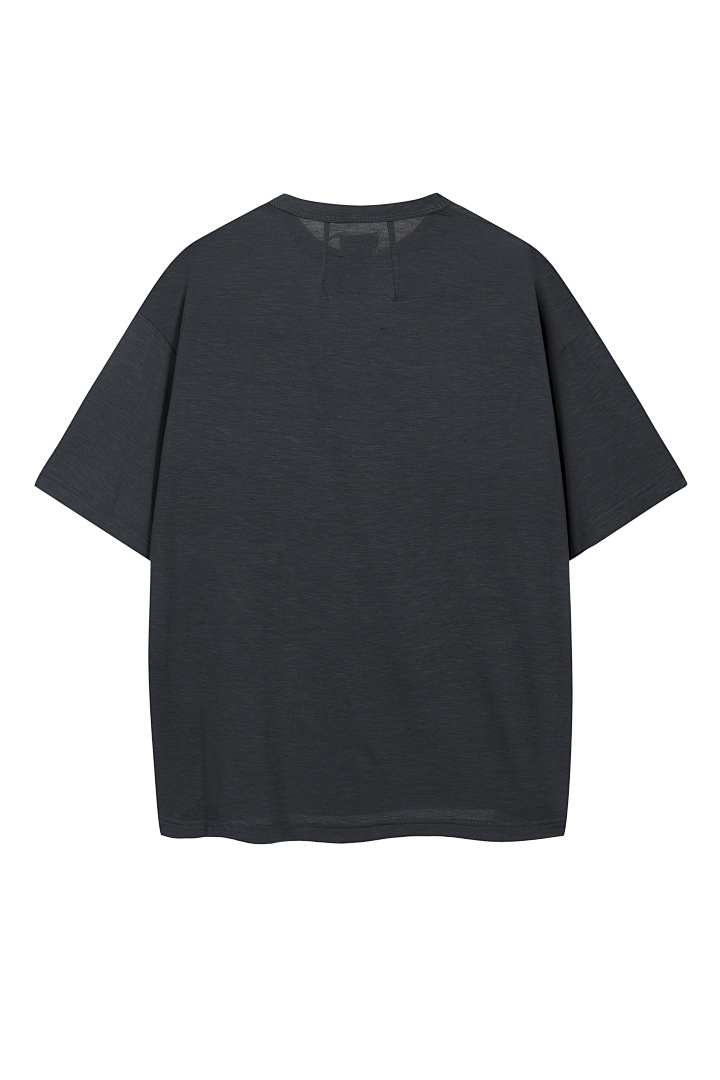 Unbranded 118 RHUD Logo Print Short Sleeve T Grey S-XL H8108# - Image 3