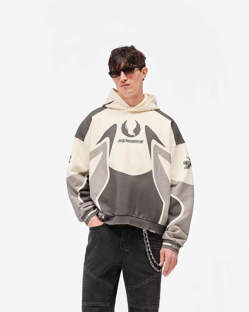 Represent 258 Represent × Belstaff Collab : S M L XL Cream Apricot - Image 20