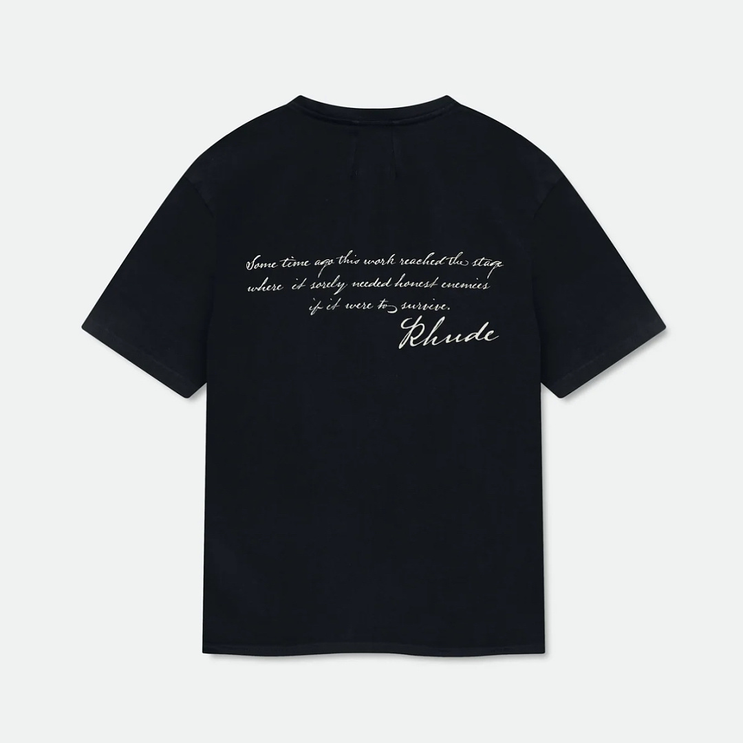 Unbranded 118 RHUD Montenegro Monda Wind Print Short Sleeve T : S M L XL (Black) - Image 4