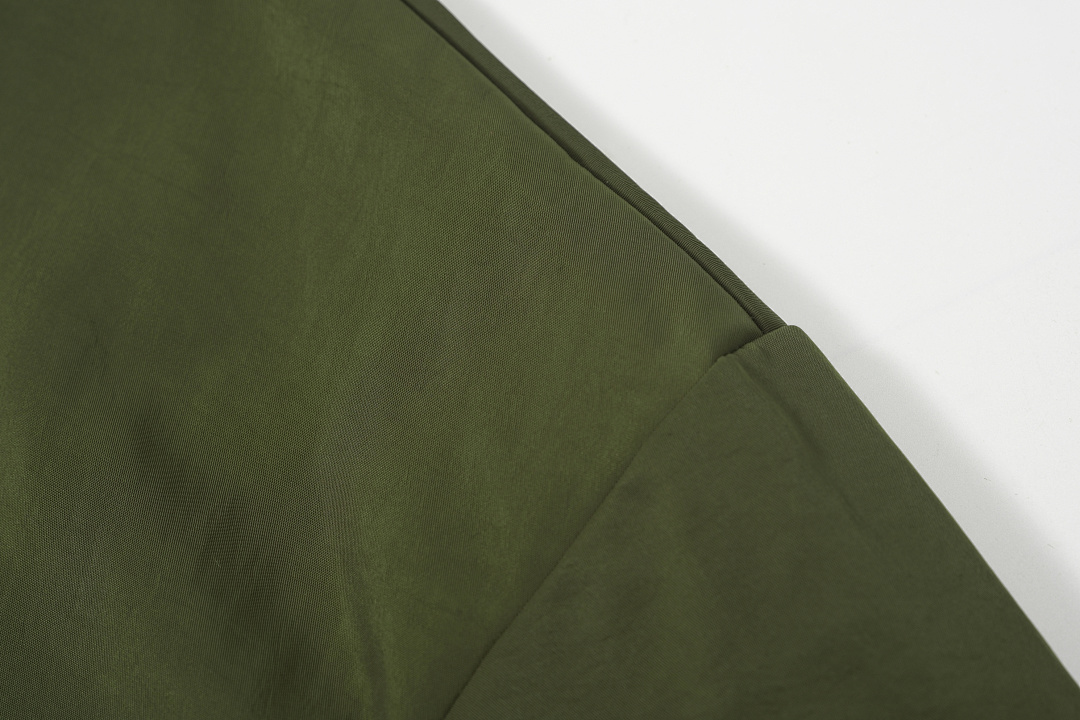 Essentials 298 ESS 24FW Stand Collar Canvas Wind Black Green S-XL 6253# - Image 30