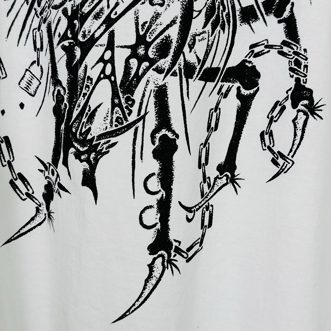 Supreme 178 Y'S Long Sleeve T Mountain Collab L/S TEE Double Print Black White S - Image 18