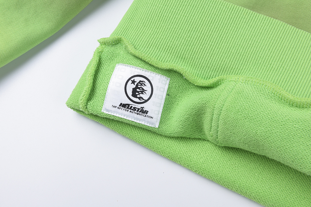 Hellstar 318 Hellstar Studios RECORDS Hoodie Mens Womens Green S-XL - Image 14