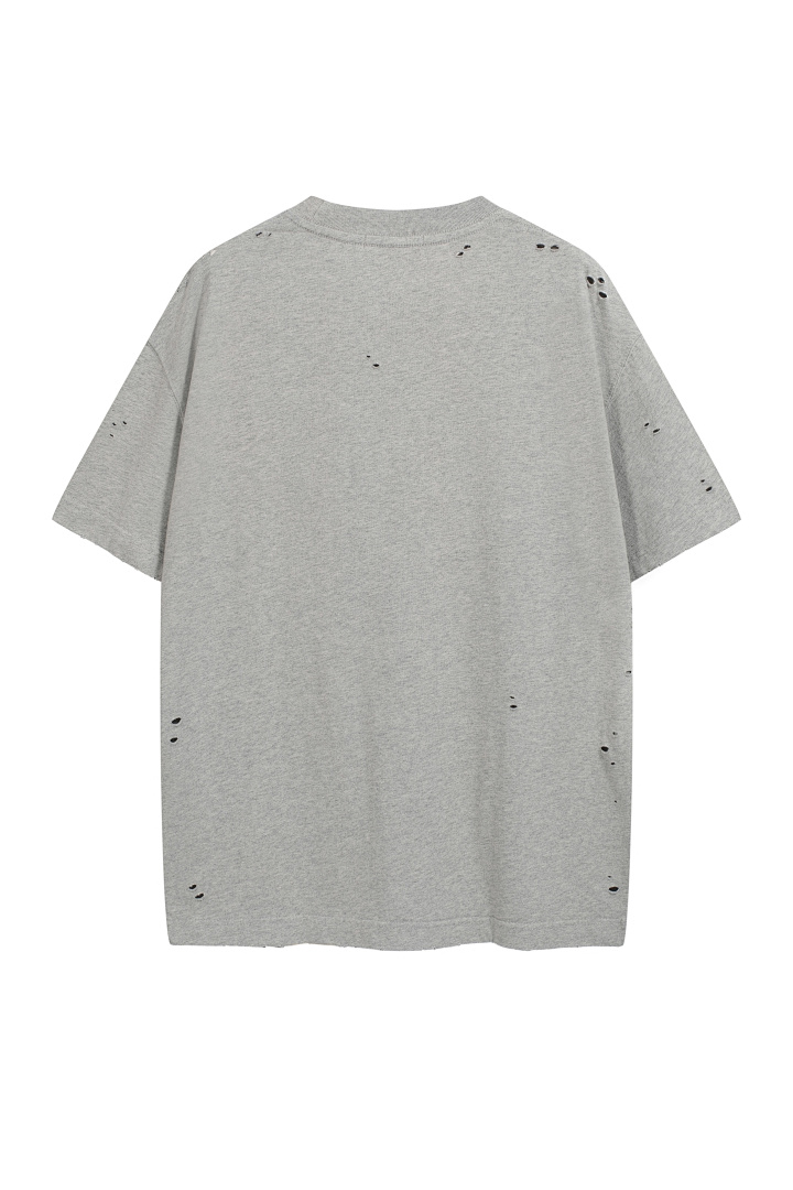 Acne Studios 128 AC Buckle LOGO Print Short Sleeve Grey Color Pink Floral Blue Black S-XL 8041# - Image 44
