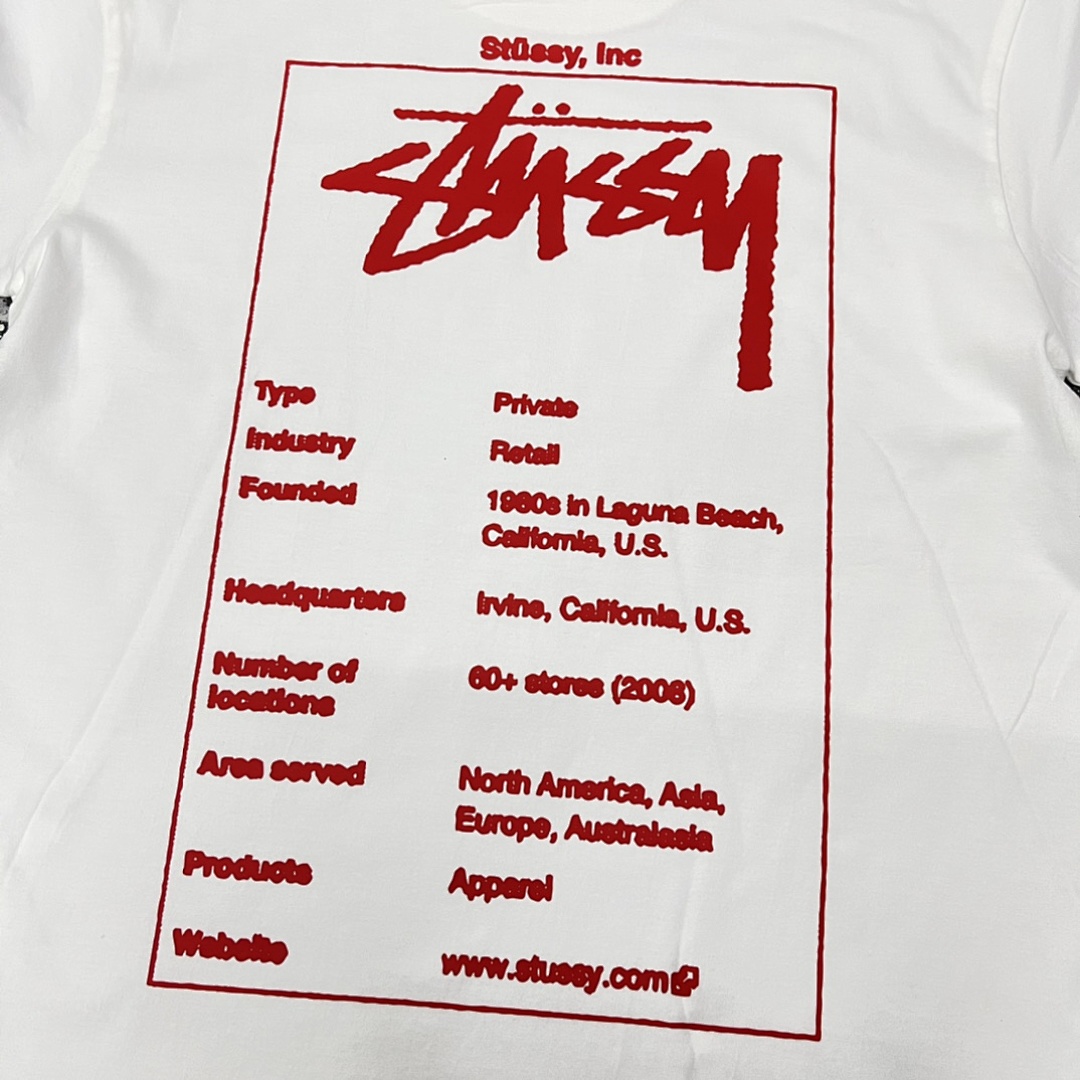Stussy 108 Stussy Short Sleeve T : Black White Grey S Ｍ L XL - Image 16