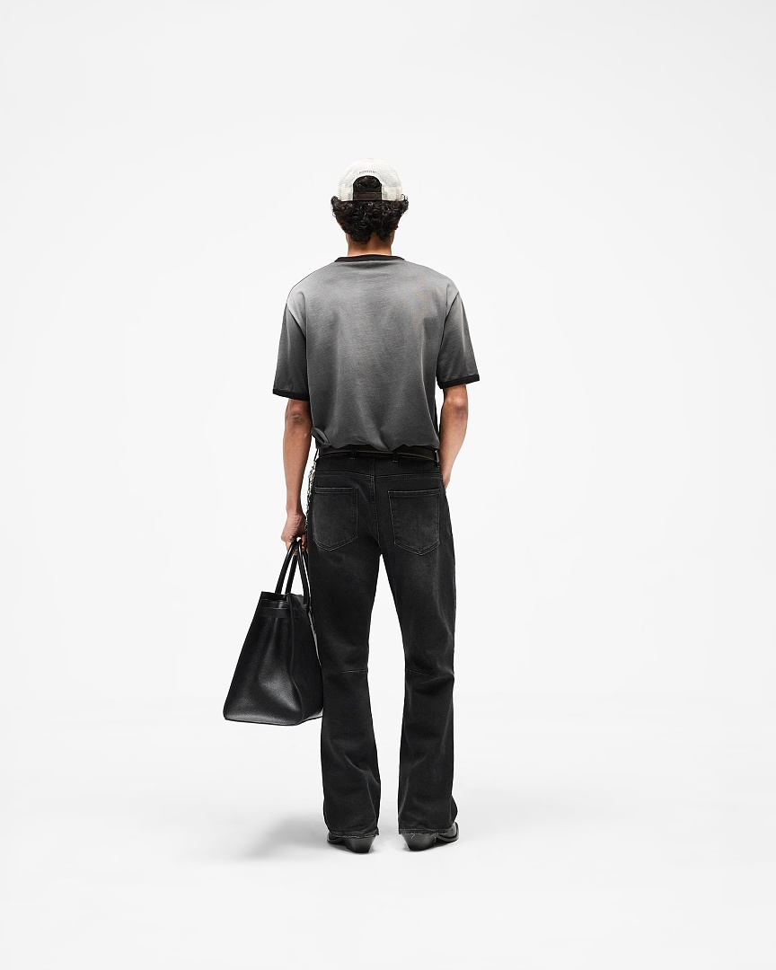Represent 148 REPRESENT New High Mens Womens Top Wide Short Sleeve : S M L XL Water (Black) - Image 8
