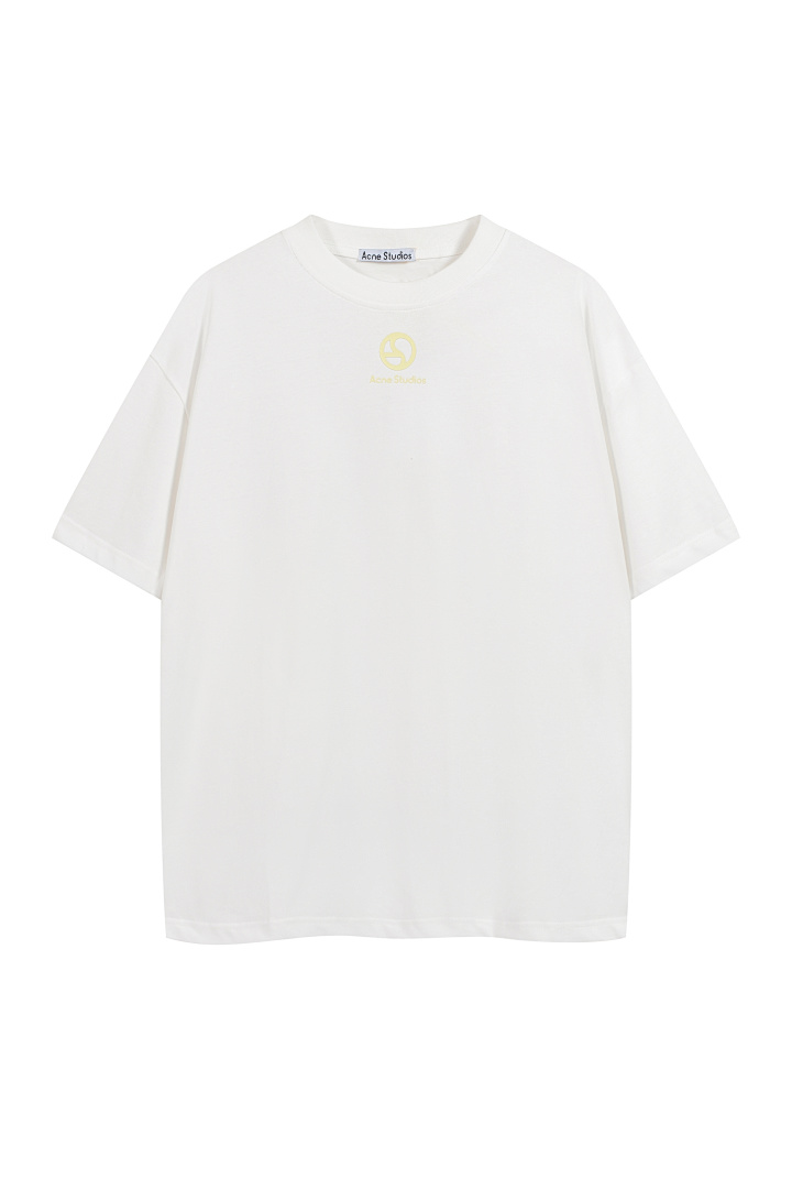Acne Studios 118 AC Print Short Sleeve T Black White S-XL 8081# - Image 18