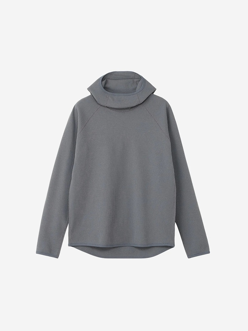 Unbranded 198 GOLDWIN WF Light L/S Hoodie 25SS Long Sleeve T : Black Cloud Grey 2 3 4 5