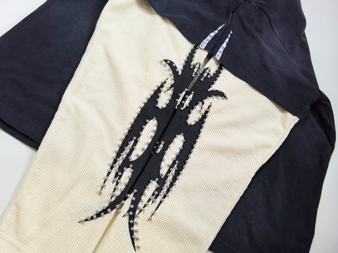 Chanel 218 CHEW FOREVER Star Long Sleeve : Water Black :S M L - Image 8