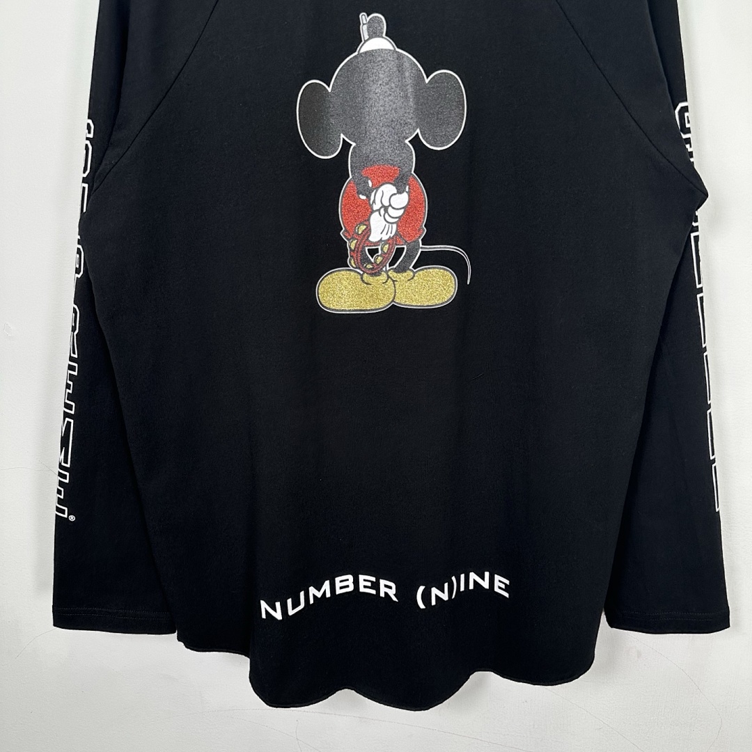 Supreme 218 Cream Long Sleeve NUMBER INE MICKEY RAGLAN L/S (N) - Image 14
