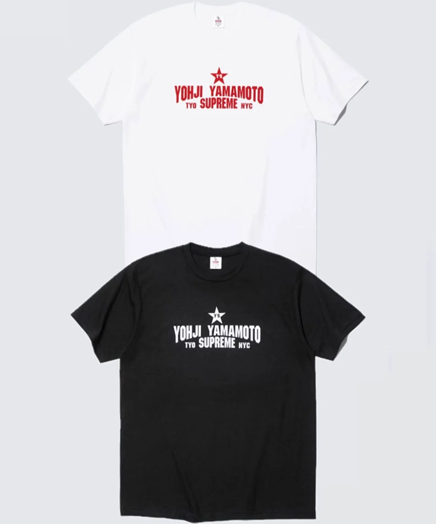 Supreme 128 Star T Mountain Y'S TEE Print Black White S-XL ​ - Image 3