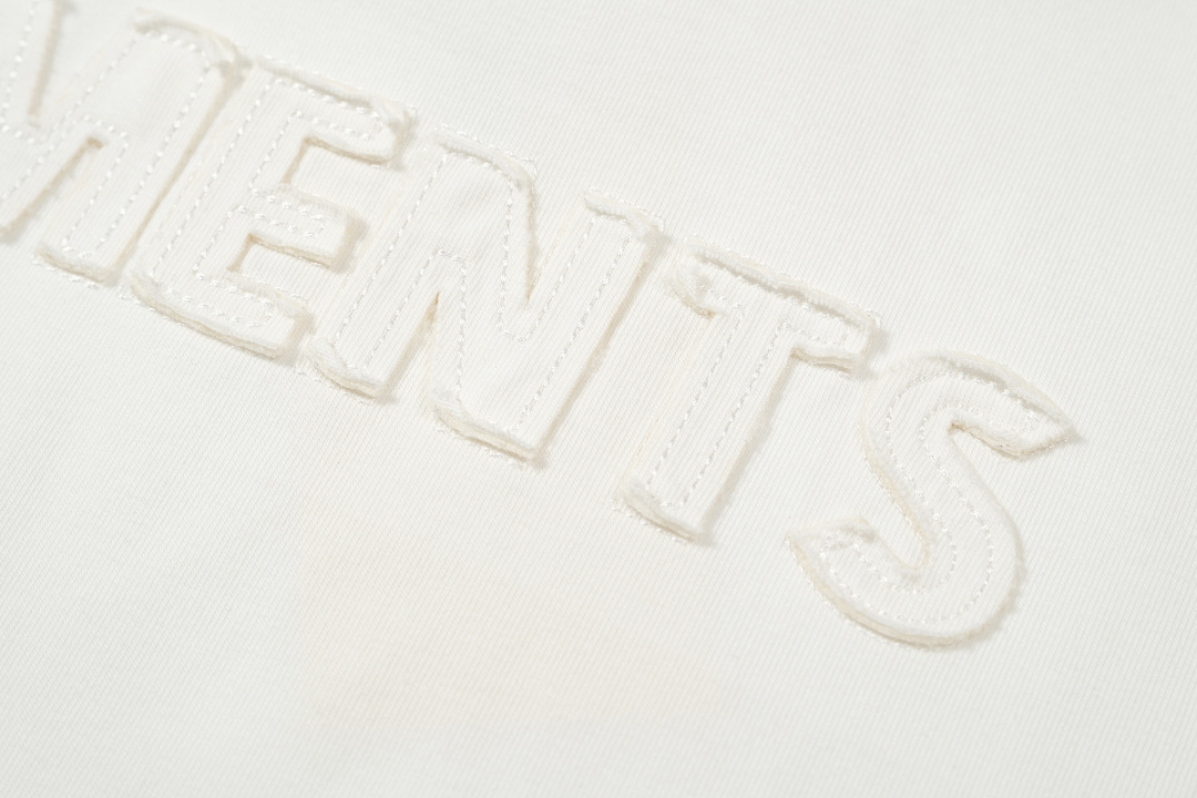 Unbranded 128 VETEMENTS Canvas Logo Short Sleeve T Black White S-XL V5200# - Image 7