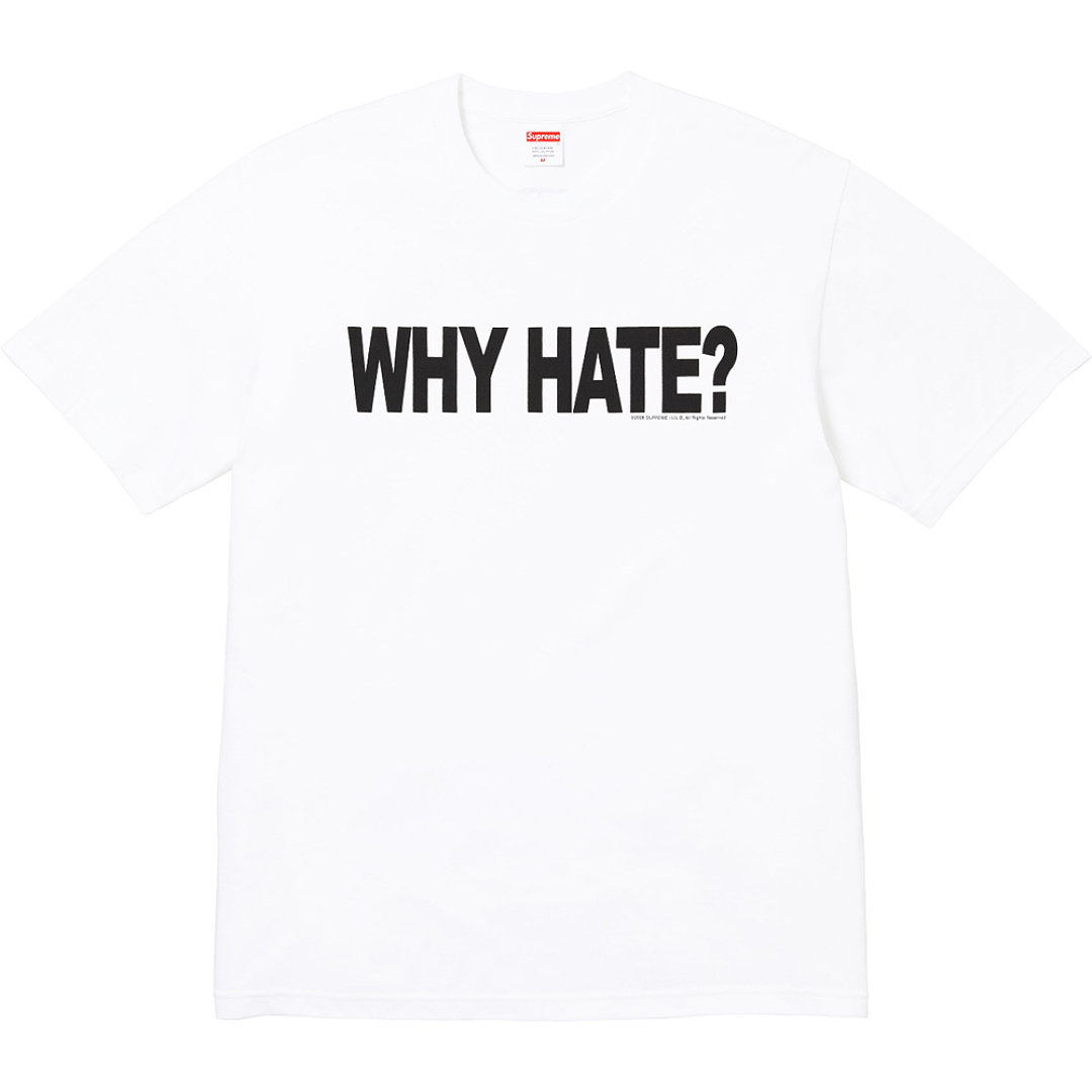 Supreme 118 BASED TEE Print T Black White S M L - Image 4