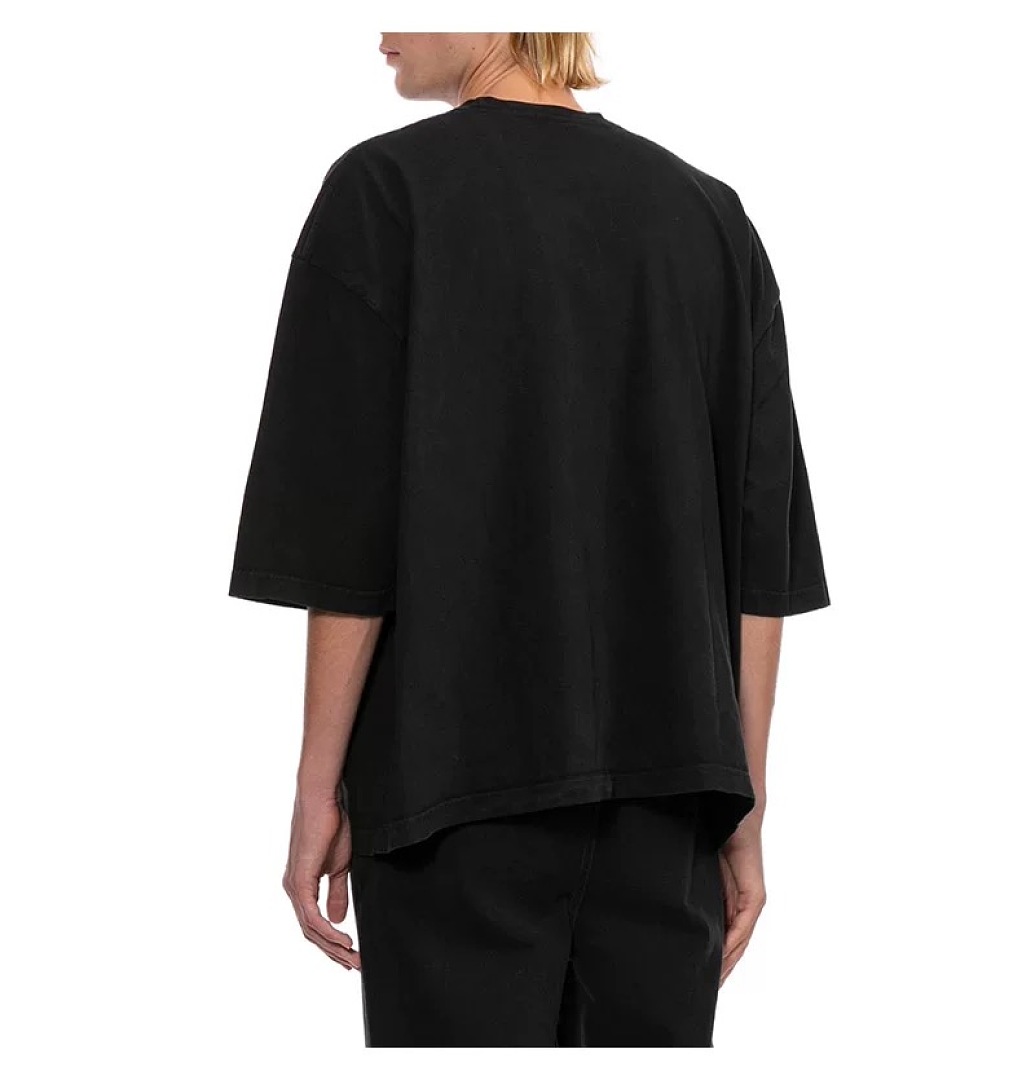 Chanel 138 WillyChavarria High Mens Womens Wide Washed Short Sleeve T : S M L XL Water Black Willy - Image 9