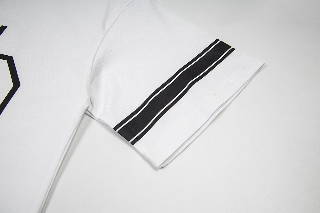 AMIRI 118 Wide Version Model Short Sleeve T Logo 22 Limited Exclusive Print High Wind Black White S M L XL 9909# - Image 22