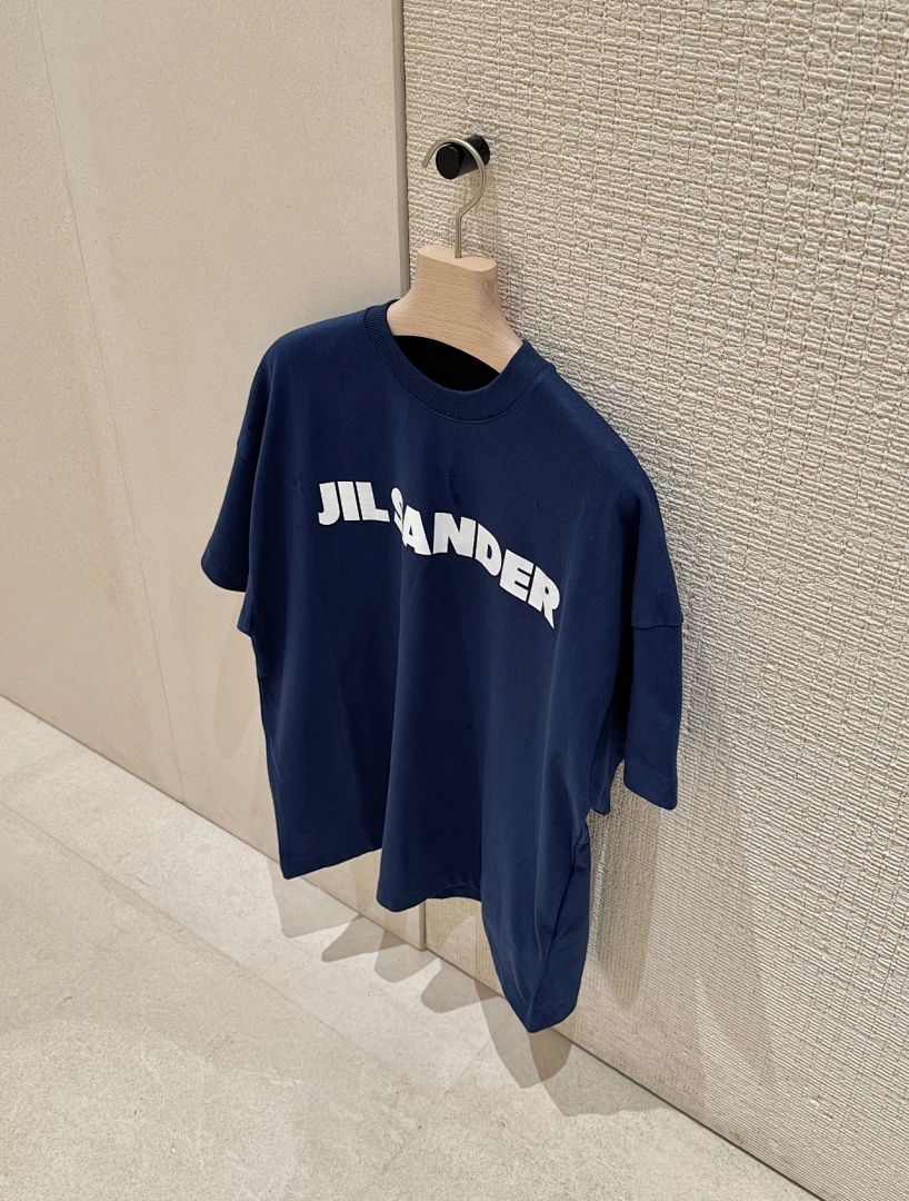 Unbranded 108 JIL SANDER Gum Logo Print Short Sleeve T Light Grey Pink Blue Black White SML J9890# - Image 91
