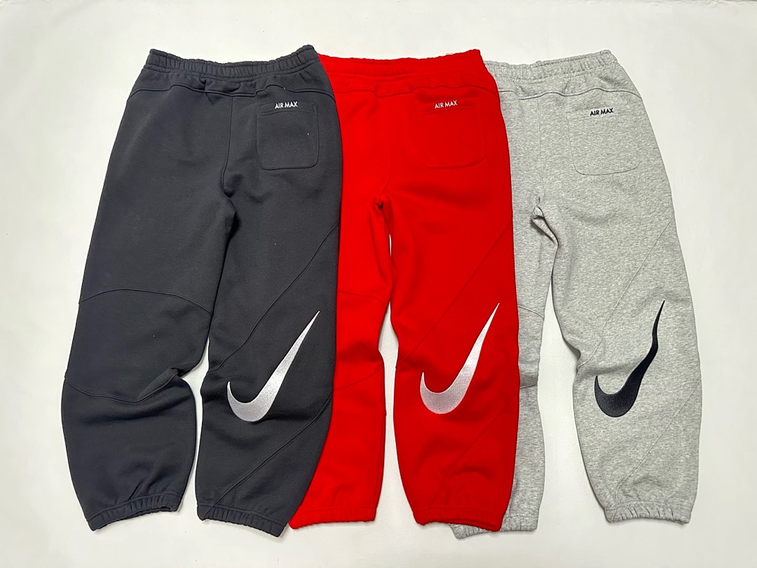 Supreme 368 SWEATPANT Embroidered LOGO Wide Black Grey Red S-XL - Image 13