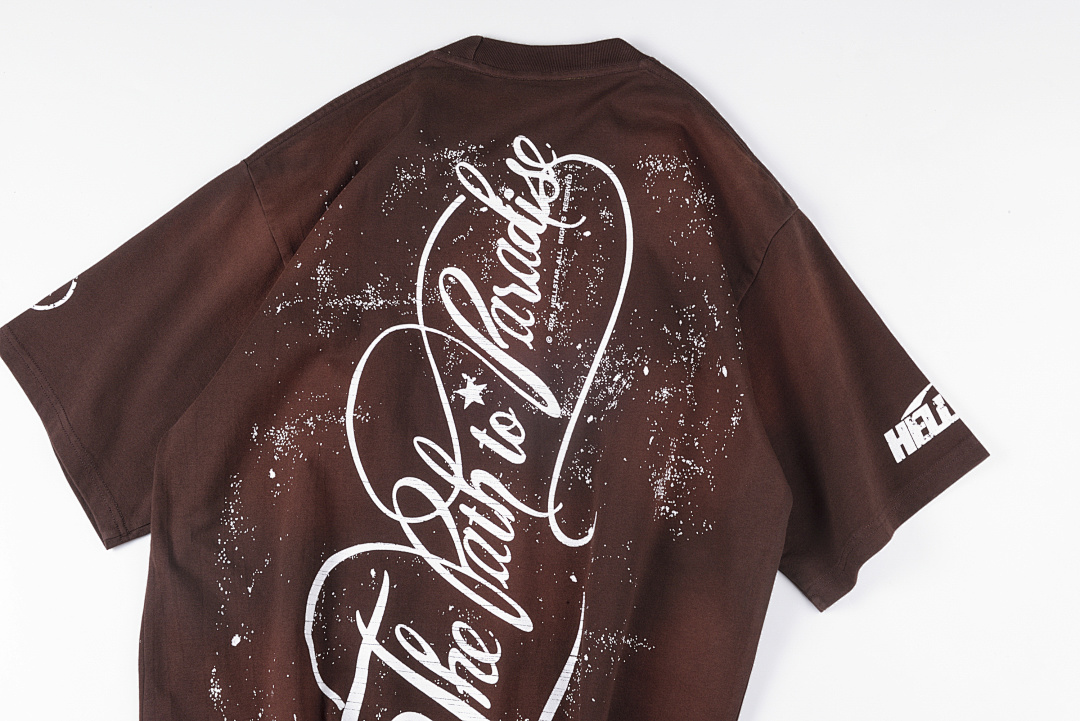 Hellstar 158 Hellstar Studios Ellstar Cherubs T-Shirt Small Sky Short Sleeve Coffee S-XL - Image 4
