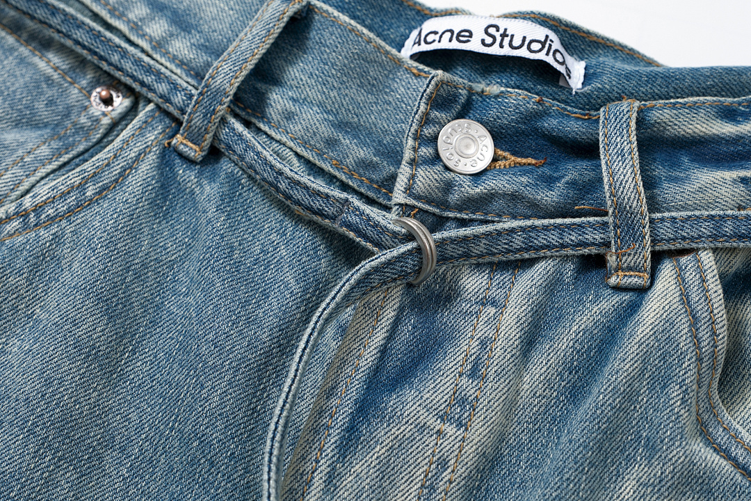 Acne Studios 218 AC Short Blue 29 30 31 32 7271# - Image 4