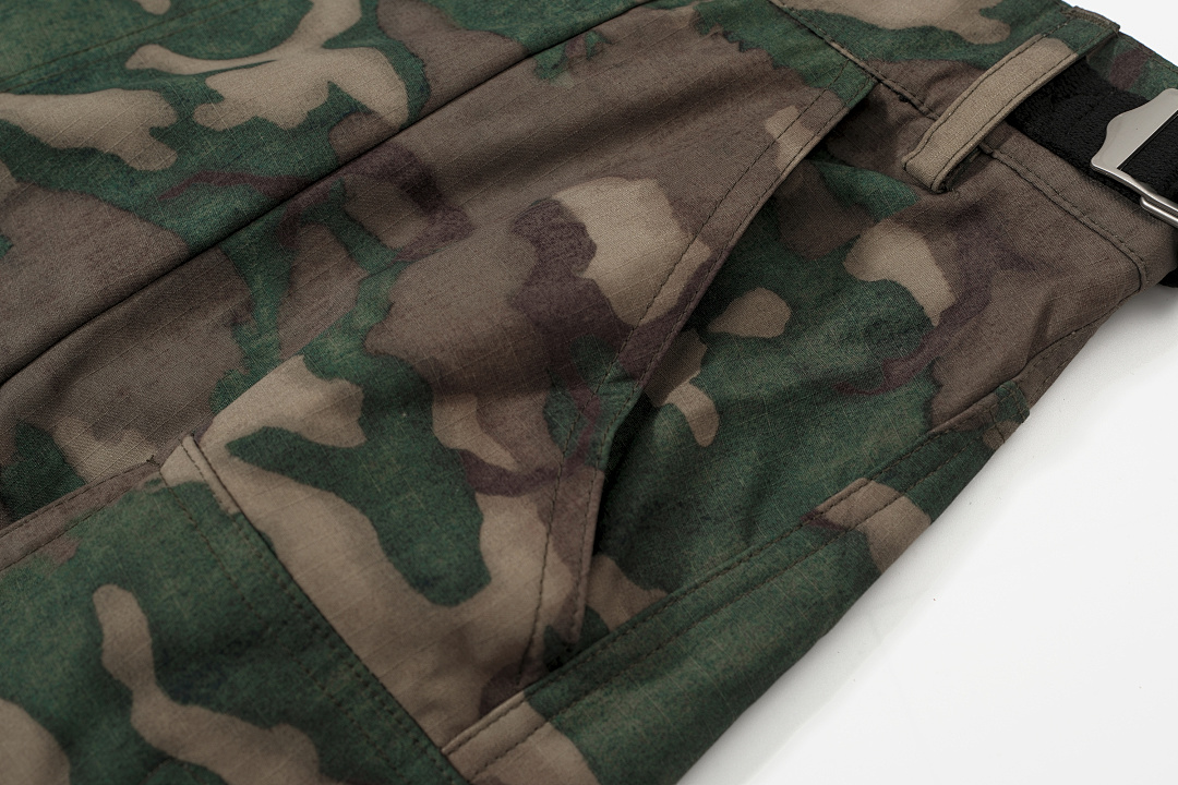 Bape 338 FAR CAMO CARGO PANT Snow Green Grey S-L 7267# - Image 8