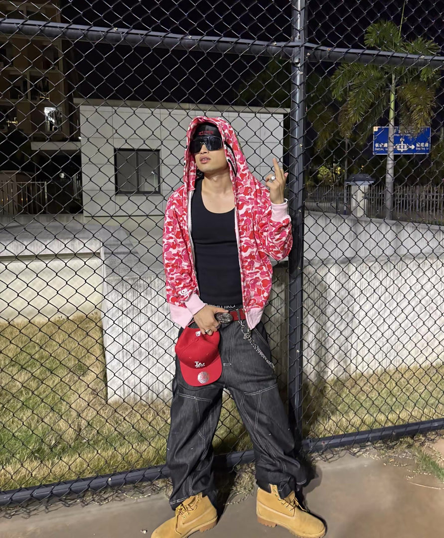 Bape 438 : Green Camo Red Yellow Purple Pink Blue Grey White Black S-XL - Image 78