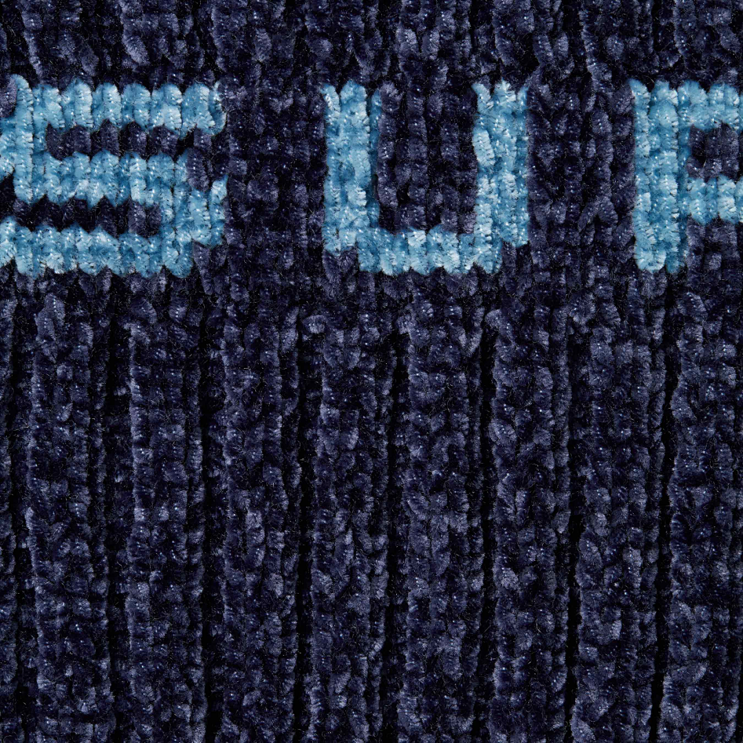 Supreme 238 SUP 24 FW Snow V Collar Fleece Stitching Black Blue S M L - Image 5