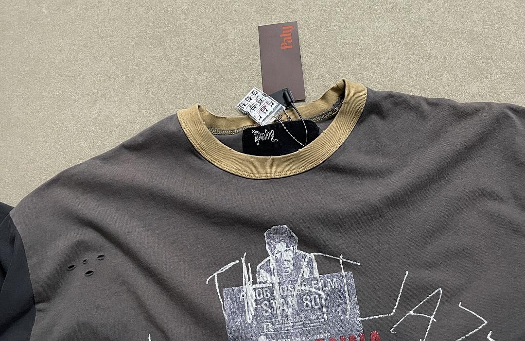 Unbranded 168 Paly Hollywood Star 80 Long Sleeve T-Shirt T : Grey S M L - Image 7