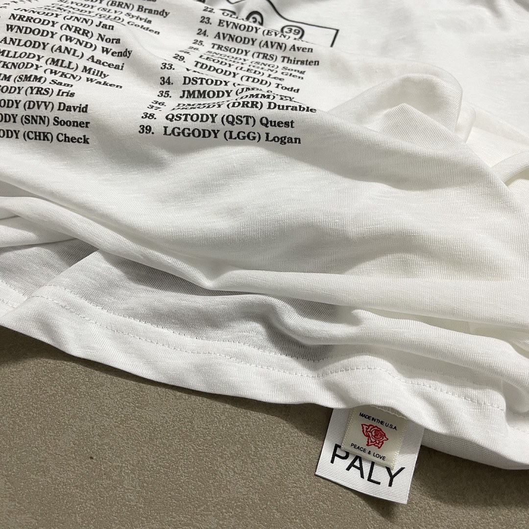 Off-White 148 Paly Hollywood Heavens Gate Ringer Long-Sleeve Tee FEZ Long Sleeve T : Off White S M L - Image 11