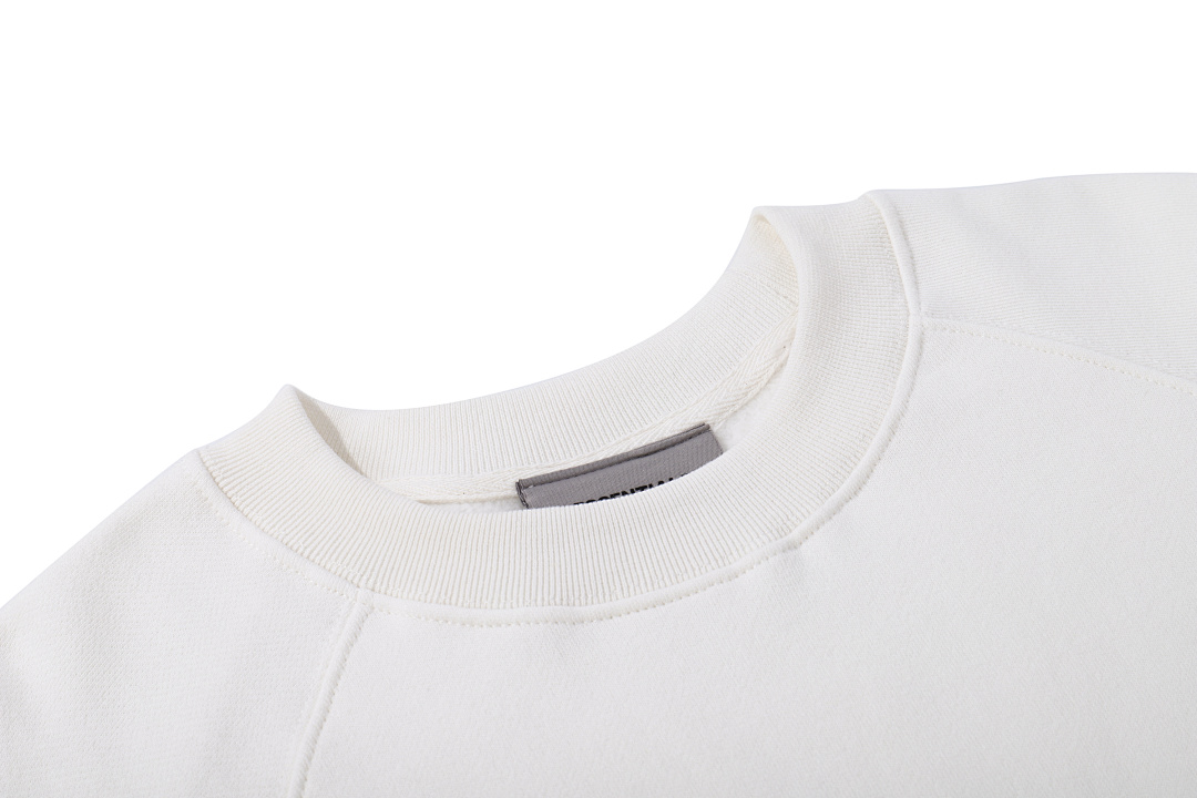 Essentials 98 FEAR OF GOD ESSENTIALS FOG Sleeve LOGO Collar White Blue Light Black Apricot High Grey Camel S-XL 6675# - Image 42