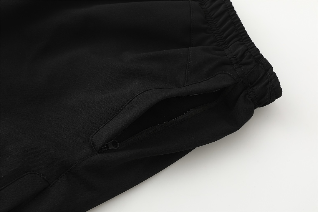 Balenciaga 378 Collab SS25 WEEK4 Track Pants Embroidered Logo Long : Black Purple :S-XL - Image 20