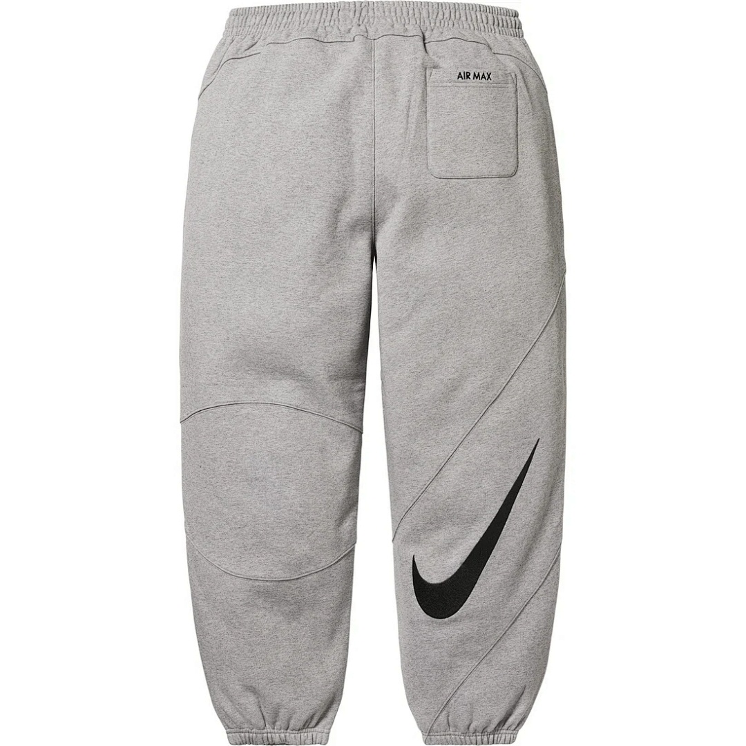 Supreme 368 SWEATPANT Embroidered LOGO Wide Black Grey Red S-XL - Image 9