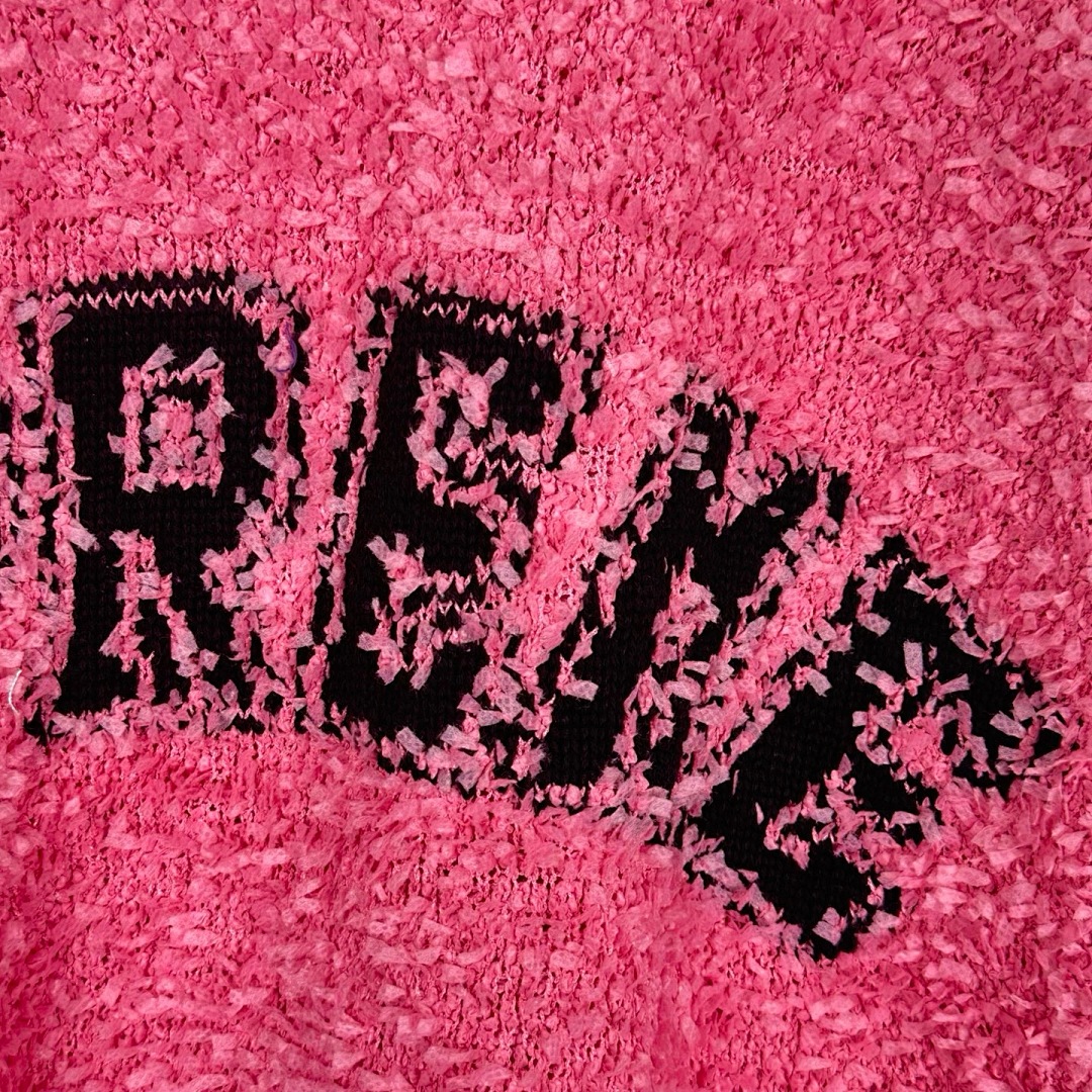 Supreme 368 SS25 TEXTURED ARC SWEATER Fleece Velvet Black Apricot Pink S-XL - Image 24
