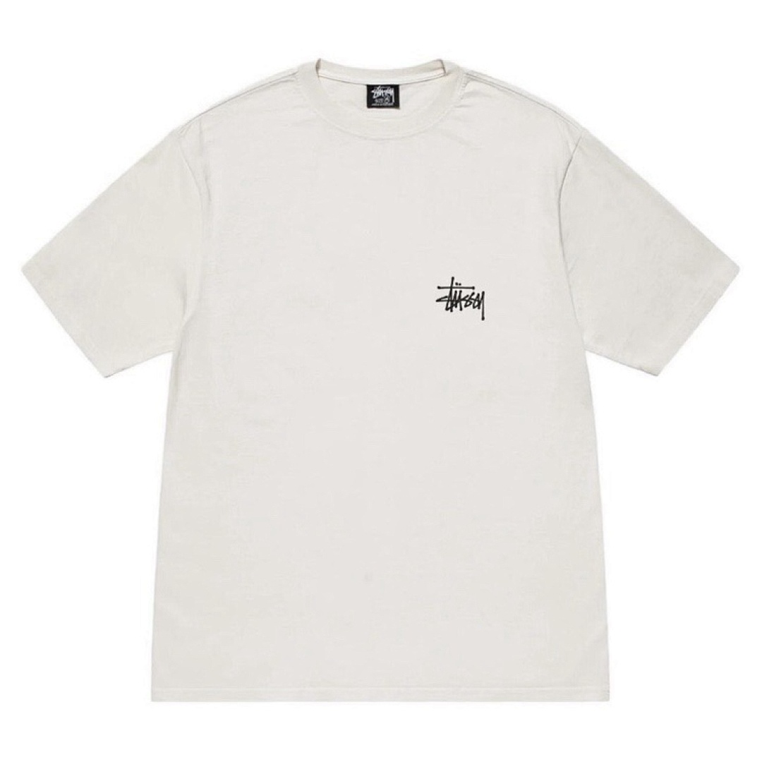 Stussy 98 STU FW23 BUILT TOUGH TEE PIGMENT DYED Print Short Sleeve T : Black Off White S M L XL Y1338# - Image 4