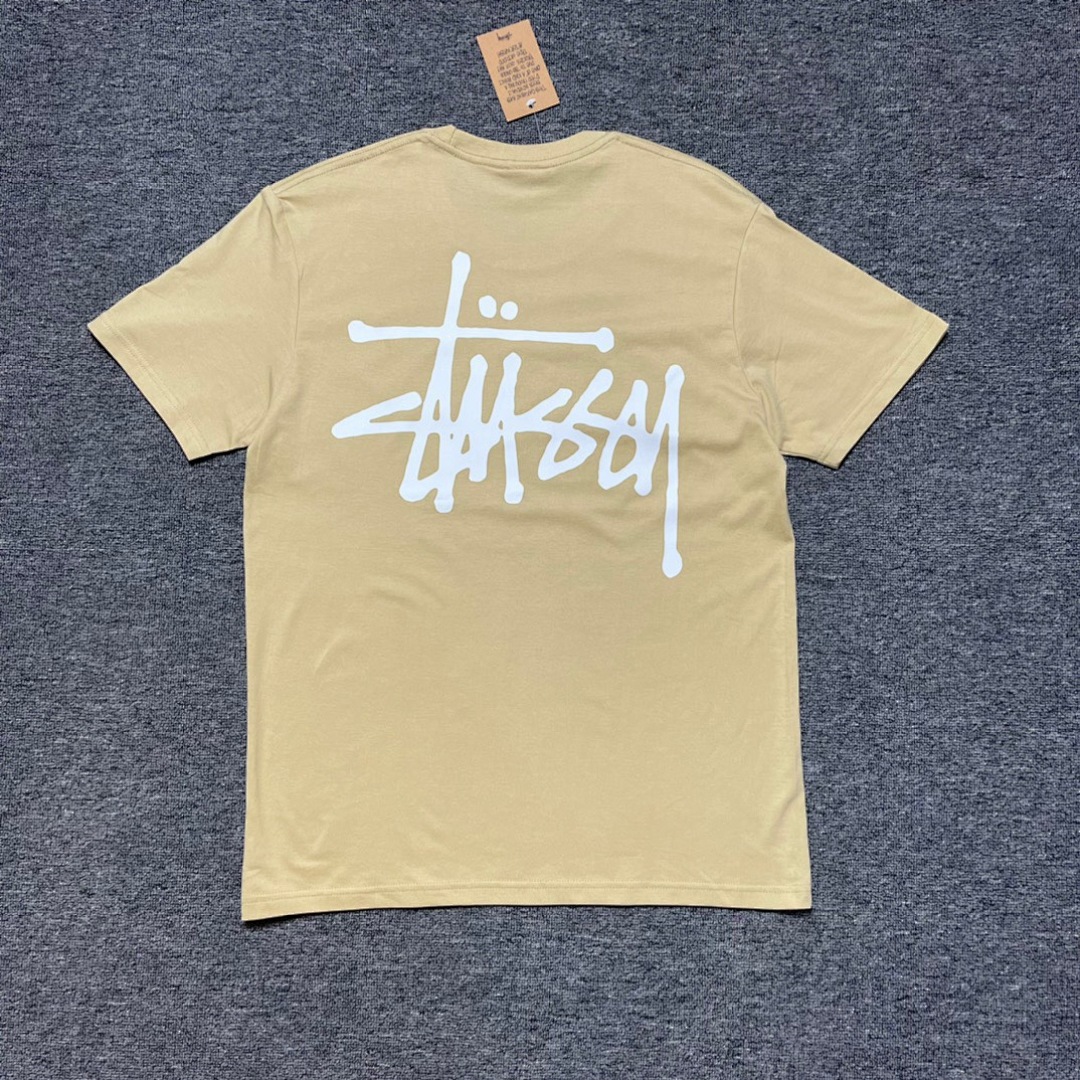 Stussy 108 Stu Print Short Sleeve T : Black White Apricot Blue Red S Ｍ L XL XXL - Image 7