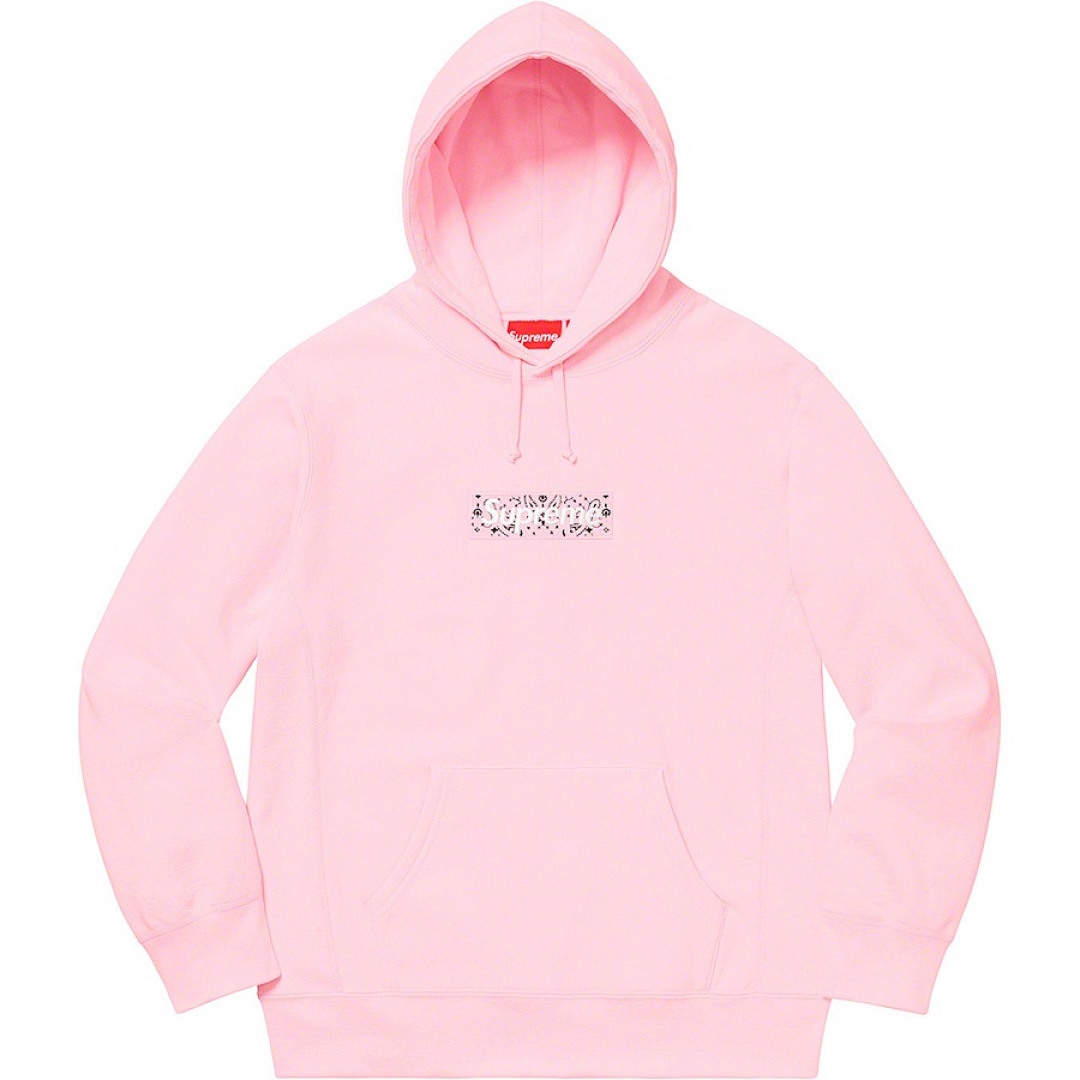 Supreme 248 Fruit Floral Embroidered Label SUP Bandana Box Logo Hooded Sweatshirt BOXLOGO Velvet Black Grey Red Pink Sky Blue S-XL S303# - Image 51