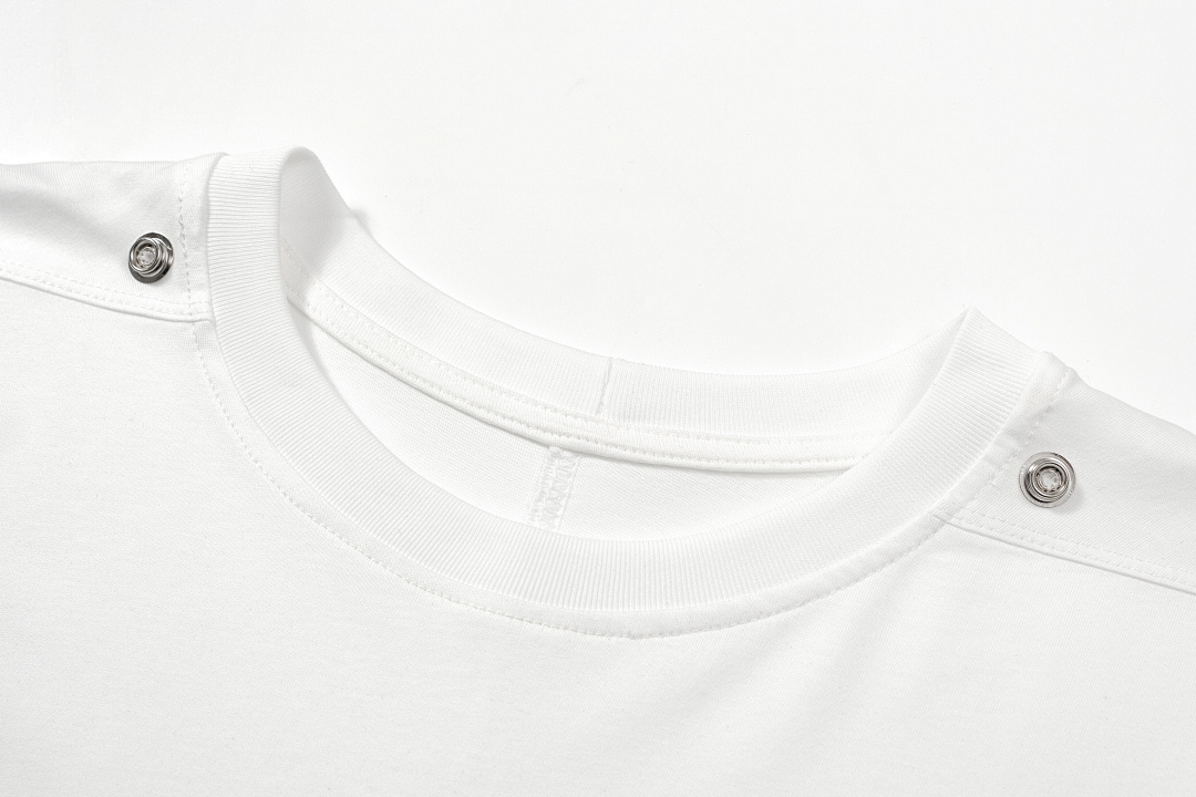 Unbranded 128 RO Wind Metallic Buckle Solid Short Sleeve T Black White S-XL S2226# - Image 5