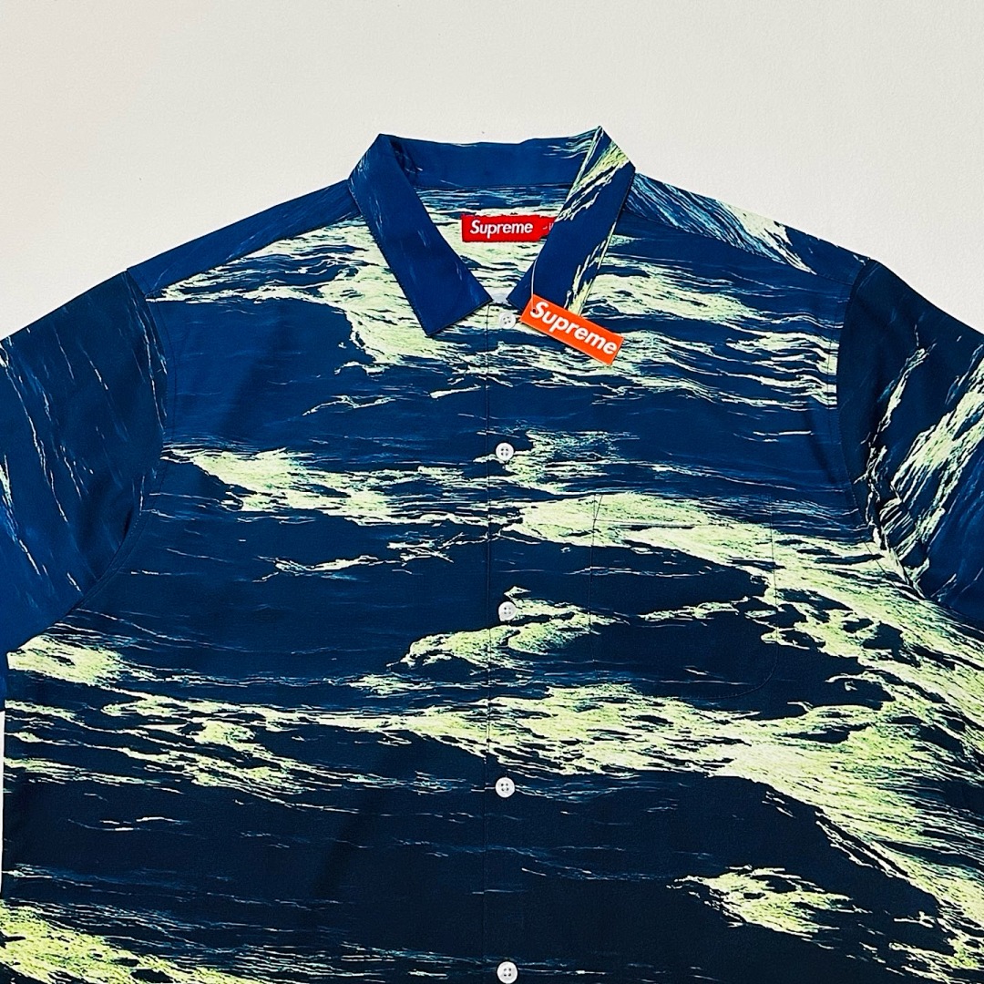 Supreme 218 SS25 BOAT S/S SHIRT Sea Small Short Sleeve Blue S-XL - Image 7