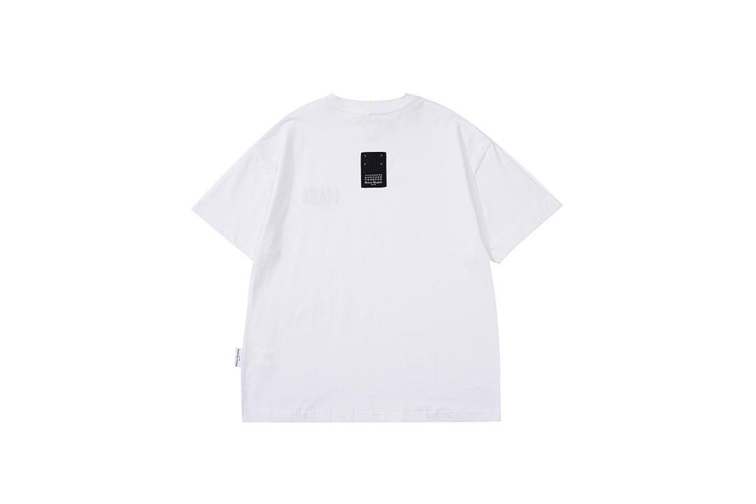 On Running 118 MM6 Maison Margiela Embroidered LOGO Label Short Sleeve T Black White 46 48 50 52 3950# - Image 19