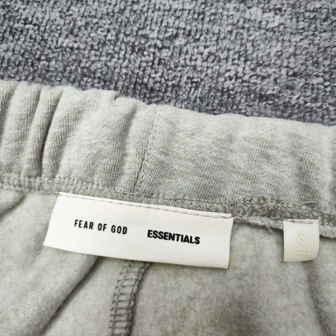 Essentials 148 Ess SS25 Classic Hoodie Label Print Short Silk Silver Gum Black Grey Brown Oatmeal XS-XL - Image 73