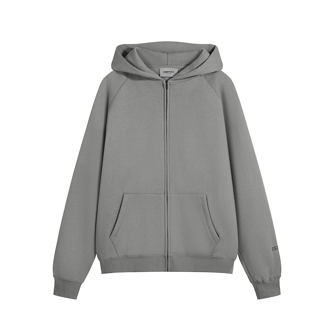 Essentials 228 ESS Gum LOGO Grey Black S-XL 6695 - Image 19