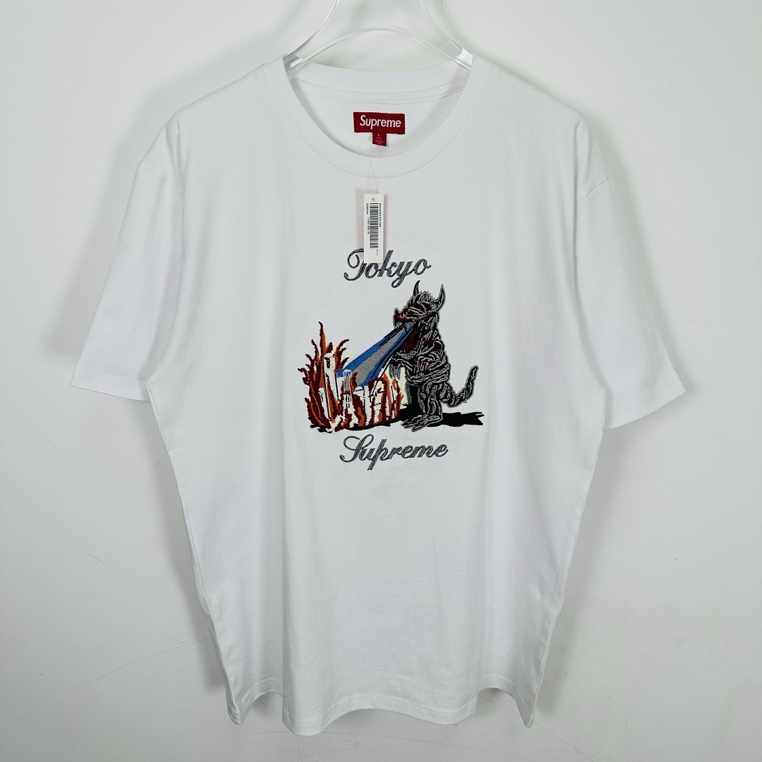Supreme 178 SS26 MONSTER Tokyo Embroidered Small T Black White S-XL - Image 13