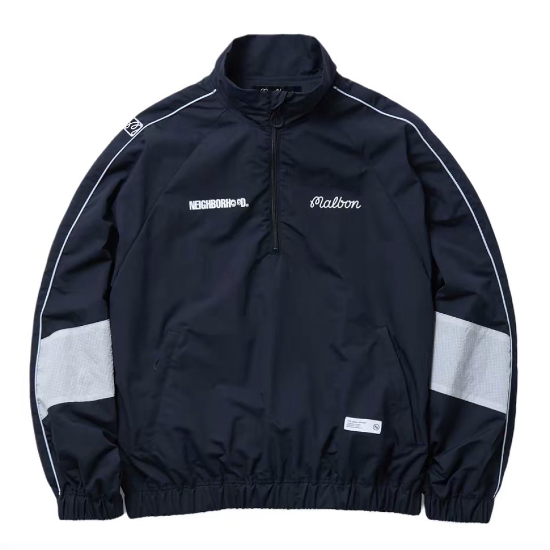 Neighborhood 398 NEIGHBORHOOD MALBON GOLF Collab Half : Black Green S-XL - Image 5