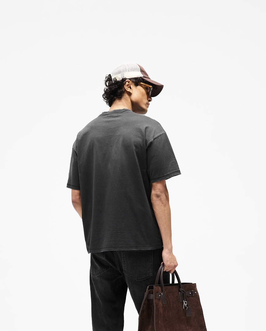 Represent 158 REPRESENT New High Mens Womens Top Wide Short Sleeve : S M L XL Water (Black) - Image 11