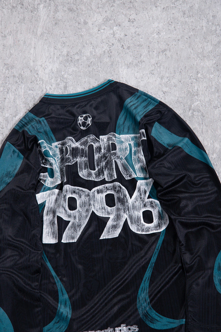 Acne Studios 198 AC Long Sleeve : Black White S-XL 3394 Small - Image 9