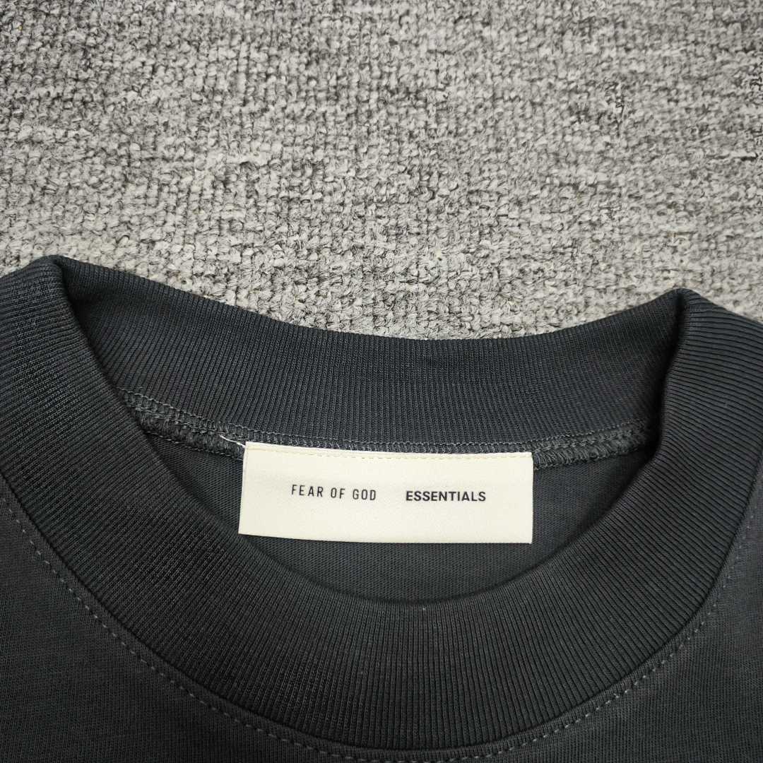 Essentials 128 FW26 Holiday 2026 90'S SHORT SLEEVE TEE T : Iron Ink Grey Black Smoke Mist XS-XL - Image 24