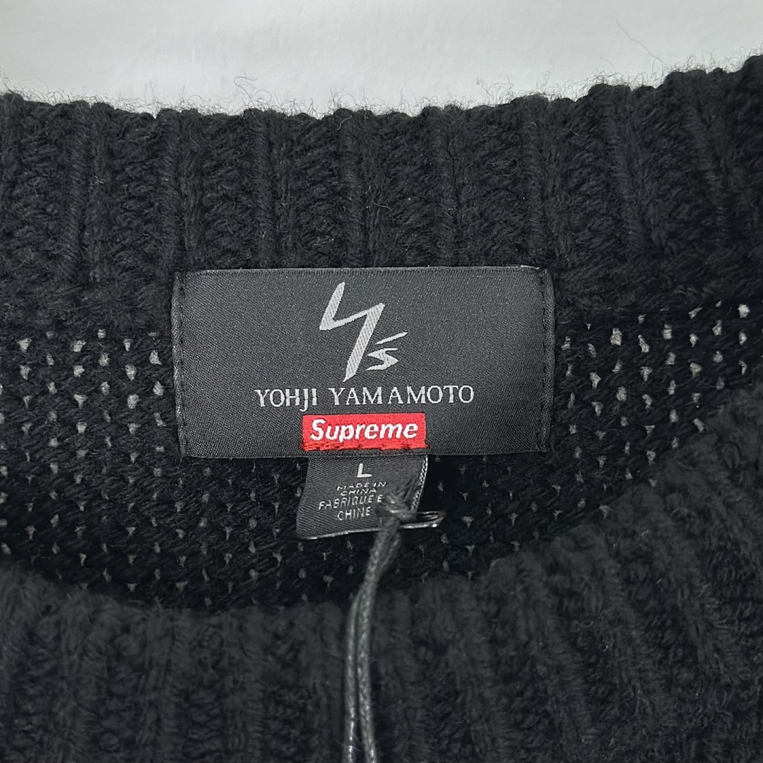 Supreme 398 SU X Mountain Y'S BY YOHJI YAMAMOTO Collab SWEATER Fleece Black S-XL - Image 11