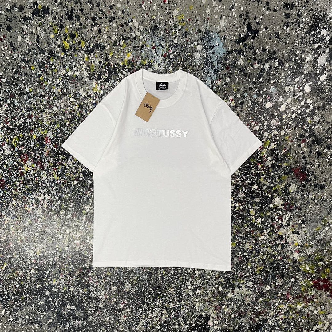 Stussy 108 Stu Light Print Short Sleeve T : Black White Green Pink S Ｍ L XL XXL - Image 7