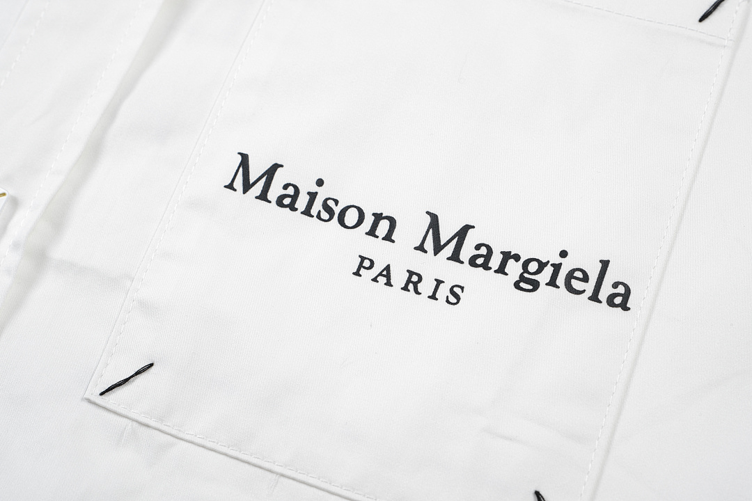 On Running 188 MM6 Maison Margiela LOGO Gum Strap Print Short Sleeve Black White 46 48 50 52 3261# - Image 21
