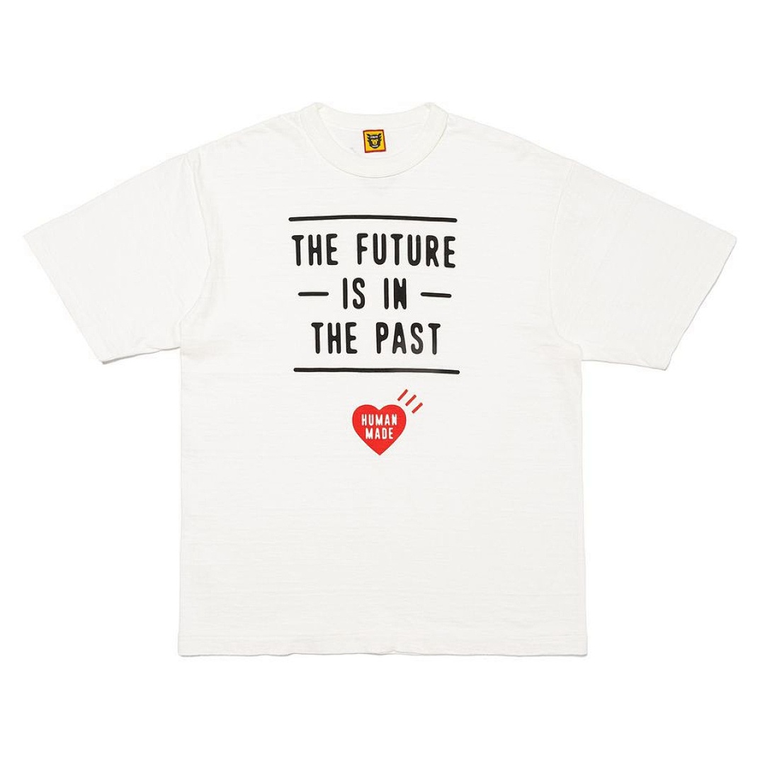 Human Made 108 HUMAN GRAPHIC TEE Print Cotton Short Sleeve T : Black White S M L - Image 4