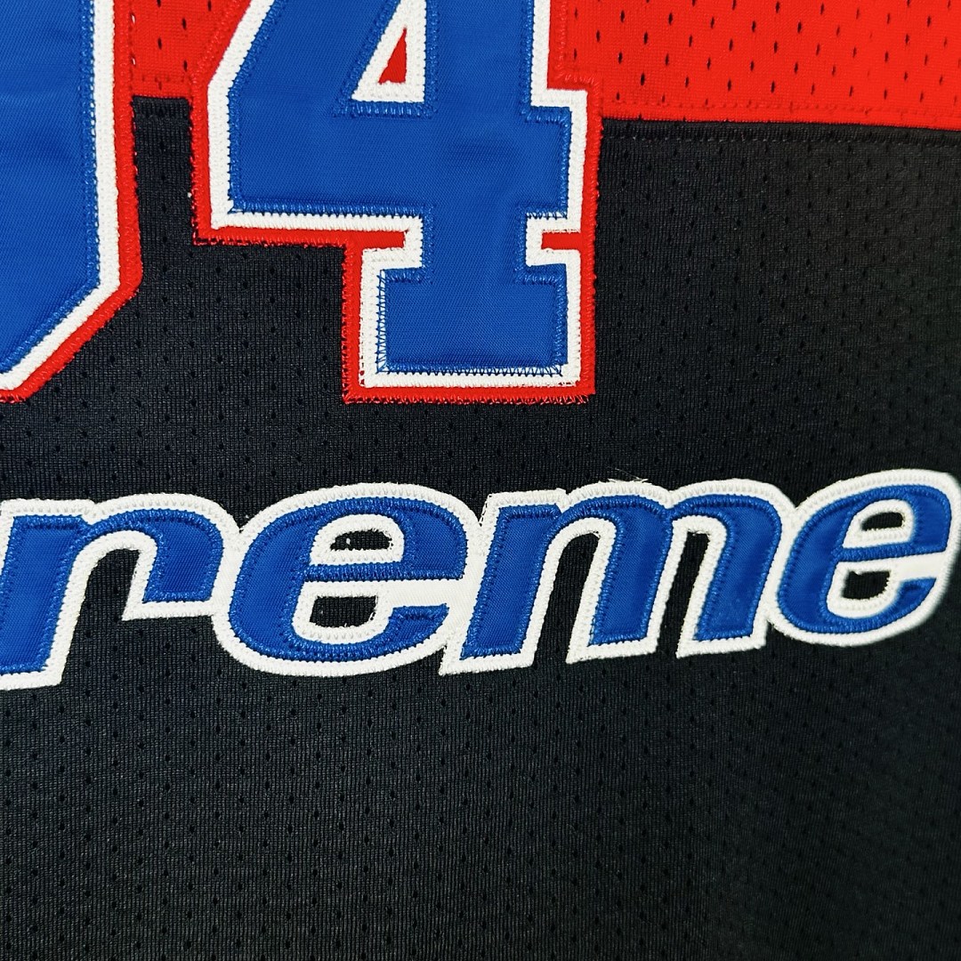 Supreme 268 Mitchell & Ness SS26 Basketball Jersey Bullets Black S-XL - Image 12